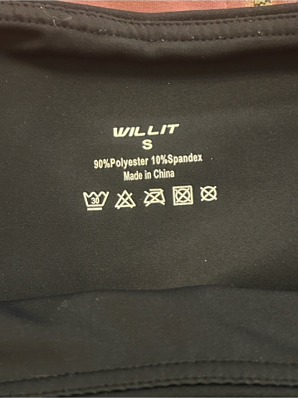 Woman’s Quilted Front Mauve Zip Jacket Avalanche and Willitblack bootcut legging - Picture 9 of 9